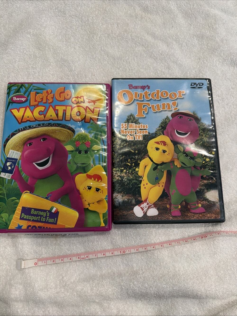 Barney’s Outdoor Fun! (DVD, 2003) Camp WannaRunnaRound